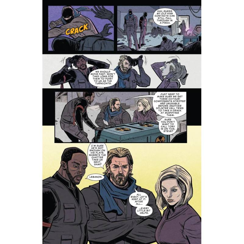 نمونه ی تصویر کمیک بوک Avengers Infinity War Prelude