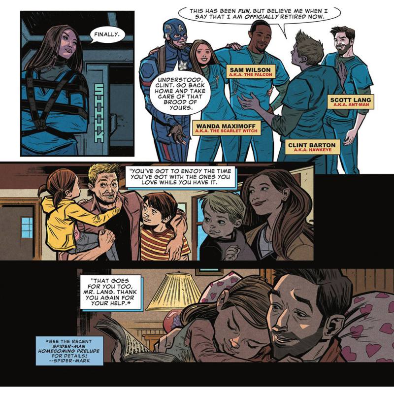 نمونه ی تصویر کمیک بوک Avengers Infinity War Prelude