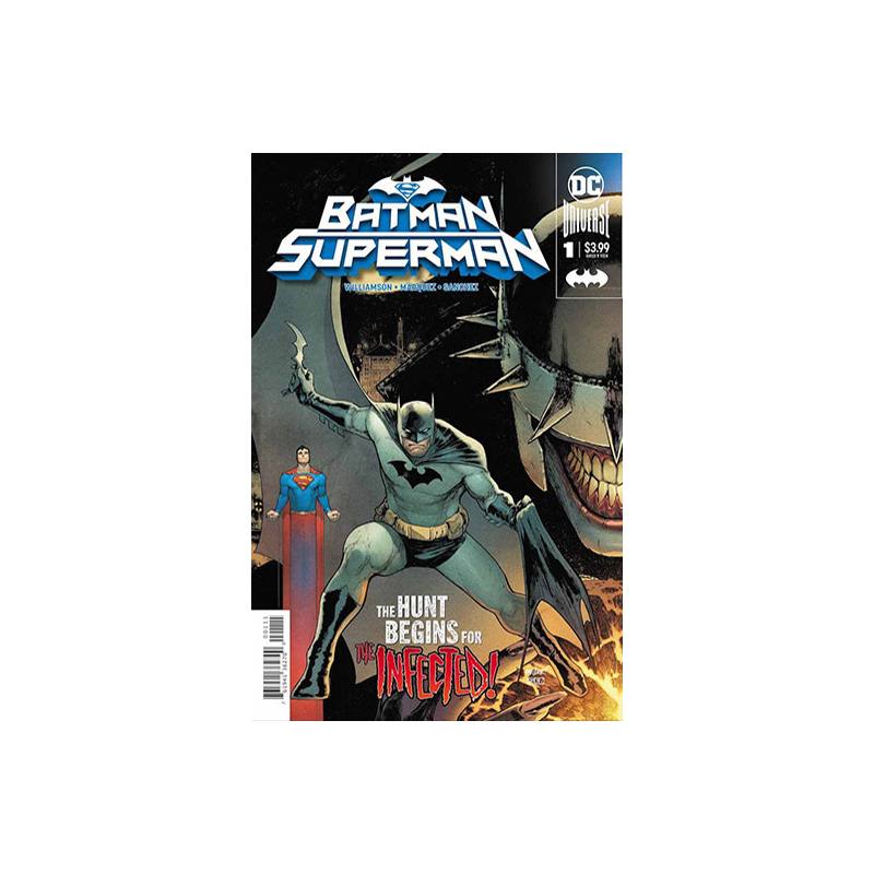 تصویر جلد کمیک بوک Batman Superman The Hunt Begins for The Infected