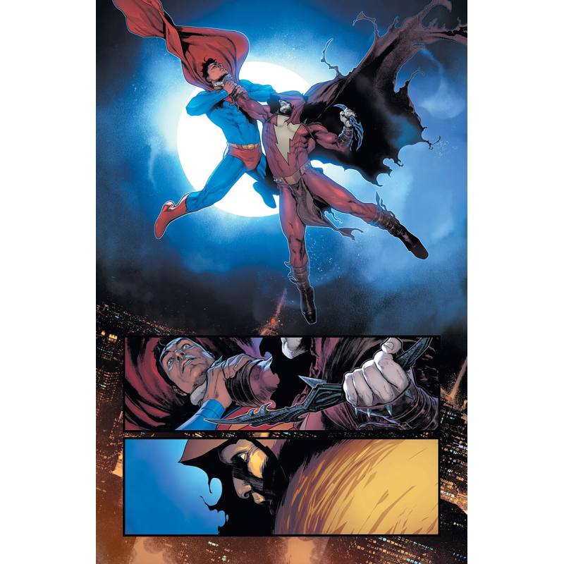 نمونه ی تصویر کمیک بوک Batman Superman The Shazam! Who Laughs