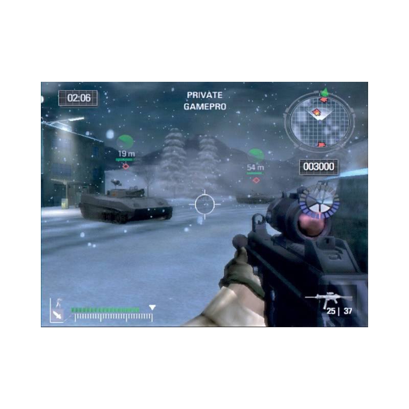 اسکرین شات(تصویر گیم پلی) بازی Battlefield 2 Modern Combat برای PS2