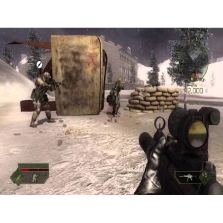 اسکرین شات(تصویر گیم پلی) بازی Battlefield 2 Modern Combat برای PS2