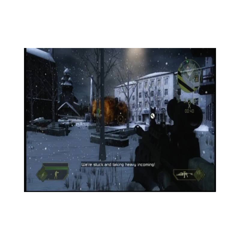 اسکرین شات(تصویر گیم پلی) بازی Battlefield 2 Modern Combat برای PS2