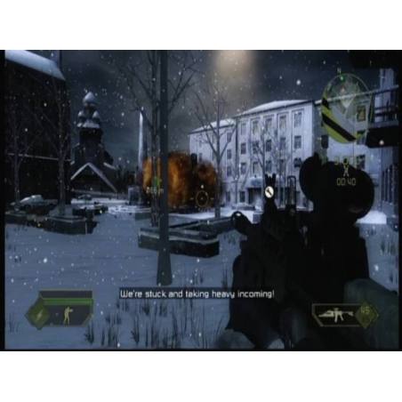 اسکرین شات(تصویر گیم پلی) بازی Battlefield 2 Modern Combat برای PS2