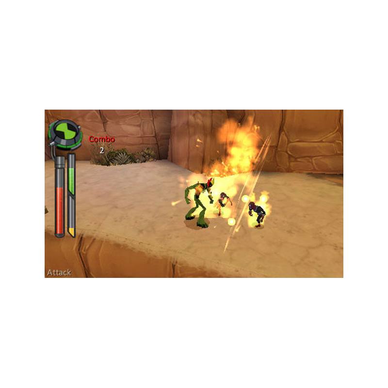 اسکرین شات(تصویر گیم پلی) بازی Ben 10 Alien Force برای PS2