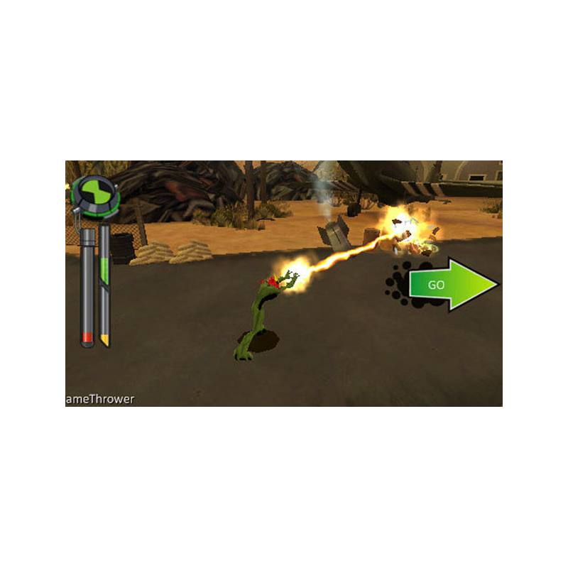 اسکرین شات(تصویر گیم پلی) بازی Ben 10 Alien Force برای PS2