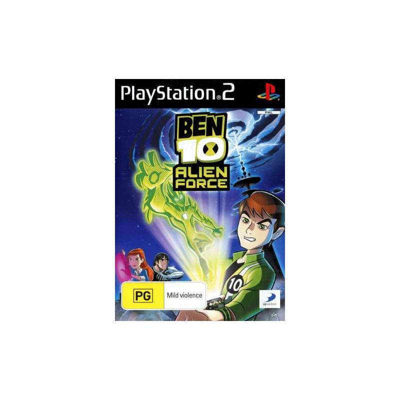 کاور بازی Ben 10 Alien Force برای PS2