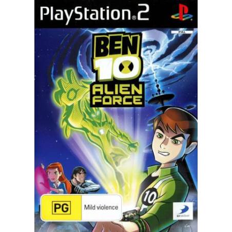 کاور بازی Ben 10 Alien Force برای PS2