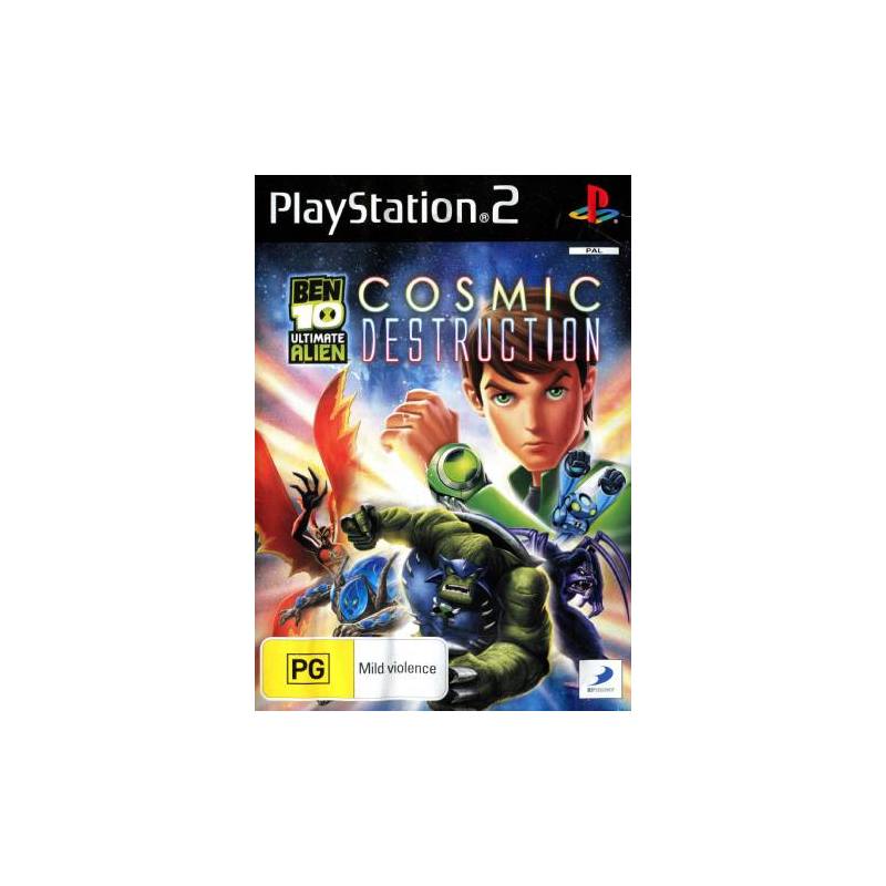 کاور بازی Ben 10 Ultimate Alien - Cosmic Destruction برای PS2