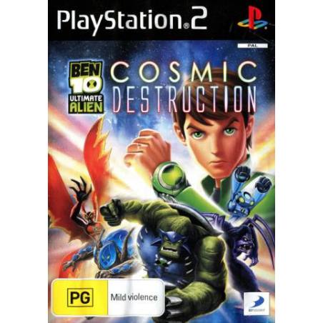 کاور بازی Ben 10 Ultimate Alien - Cosmic Destruction برای PS2