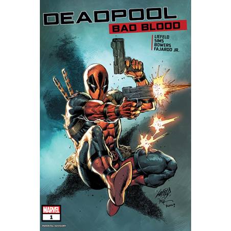 تصویر جلد کمیک بوک Deadpool Bad Blood Vol.1