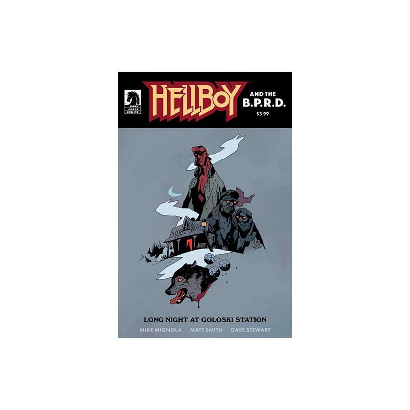 تصویر جلد کمیک بوک HELLBOY and The B.P.R.O