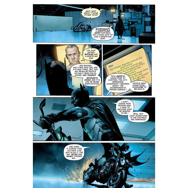 نمونه ی تصویر صفحات کمیک بوک I AM BATMAN Vol.1