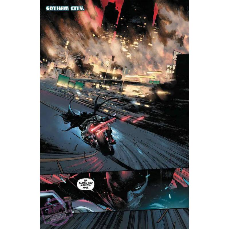 نمونه ی تصویر صفحات کمیک بوک I AM BATMAN Vol.1