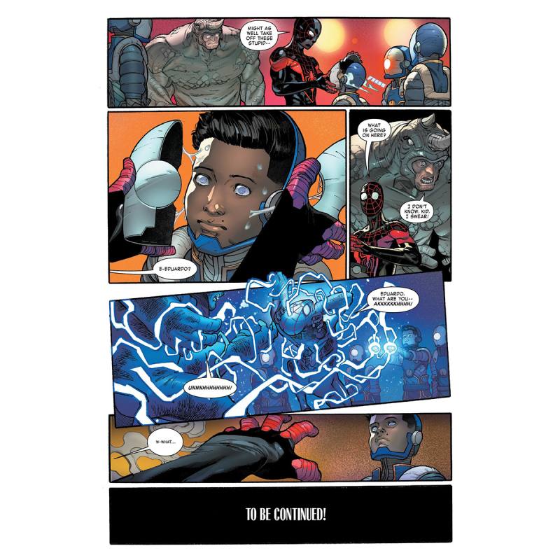 نمونه ی تصویر صفحات کمیک بوک Miles Morales Spider-Man Vol.1