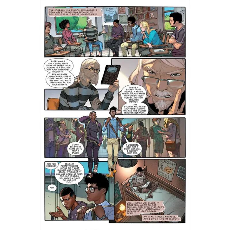 نمونه ی تصویر صفحات کمیک بوک Miles Morales Spider-Man Vol.1