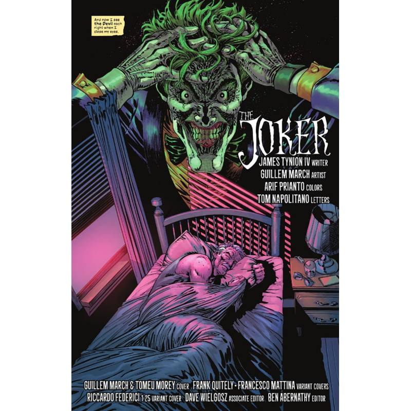 نمونه ی تصویر صفحات کمیک بوک The Joker Vol.1
