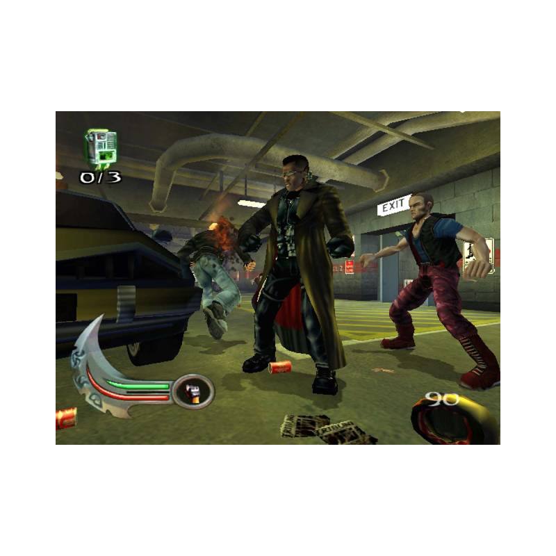 اسکرین شات(تصویر گیم پلی) بازی Blade II برای PS2