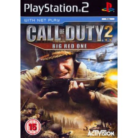 کاور بازی Call of Duty 2 Big Red One برای PS2