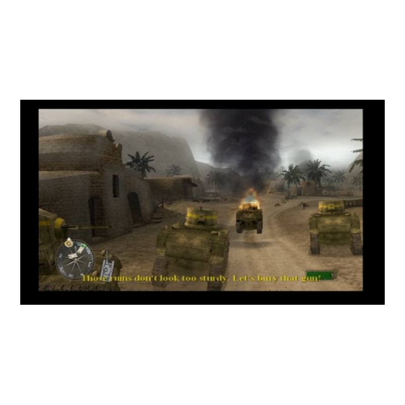 اسکرین شات(تصویر گیم پلی) بازی Call of Duty 2 Big Red One برای PS2