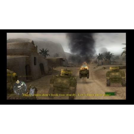 اسکرین شات(تصویر گیم پلی) بازی Call of Duty 2 Big Red One برای PS2