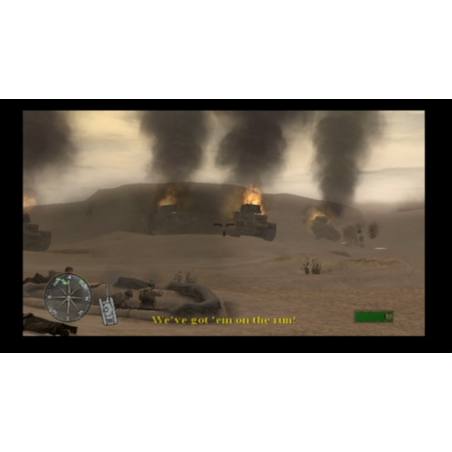 اسکرین شات(تصویر گیم پلی) بازی Call of Duty 2 Big Red One برای PS2