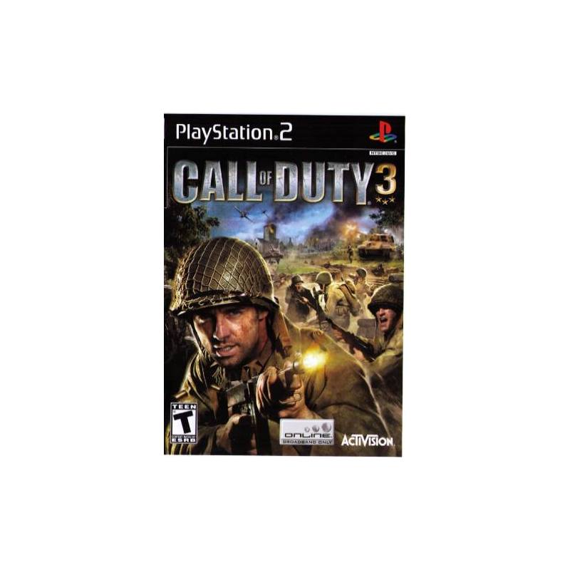 کاور بازی Call of Duty 3 برای PS2