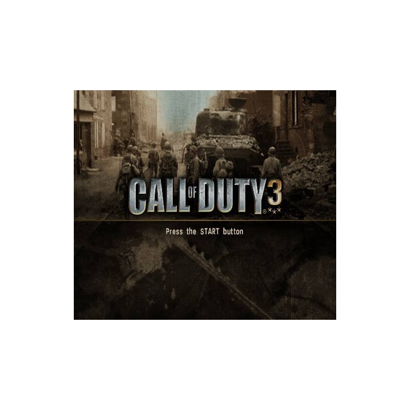 اسکرین شات(تصویر گیم پلی) بازی Call of Duty 3 برای PS2