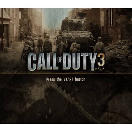 اسکرین شات(تصویر گیم پلی) بازی Call of Duty 3 برای PS2