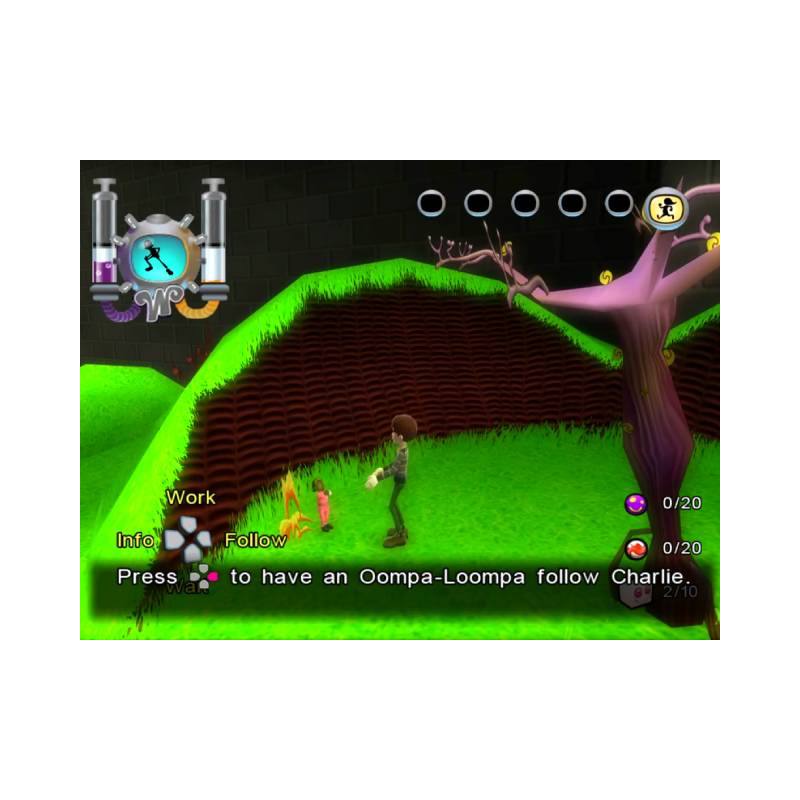 اسکرین شات(تصویر گیم پلی) بازی Charlie and the Chocolate Factory برای PS2