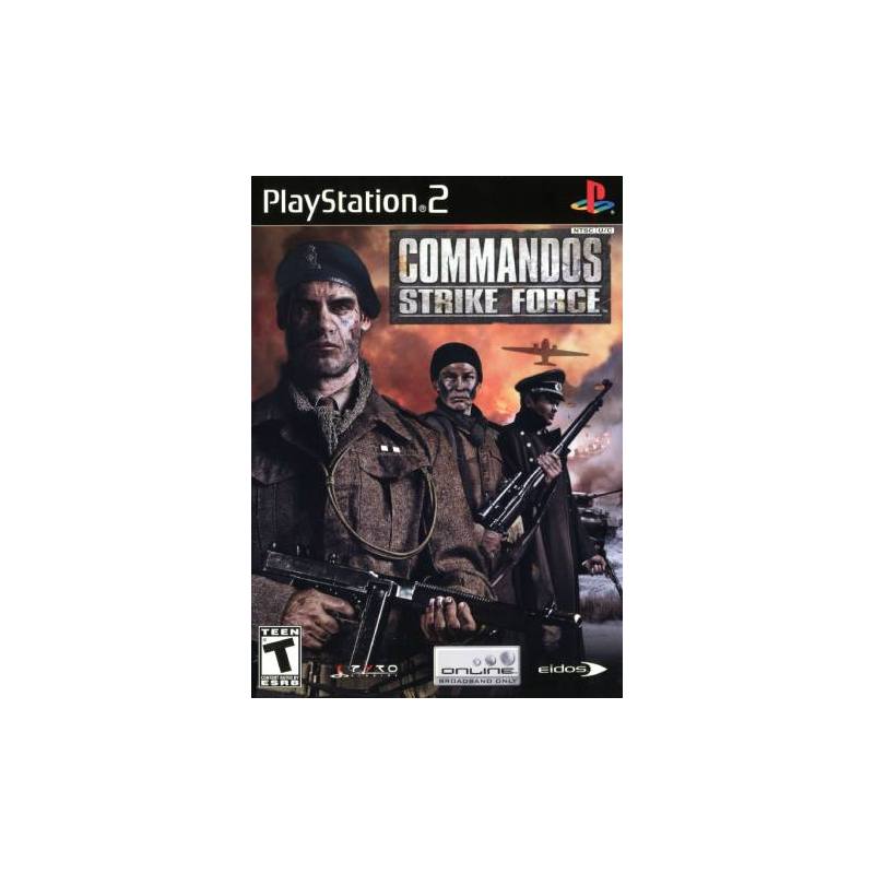 کاور بازی Commandos Strike Force برای PS2