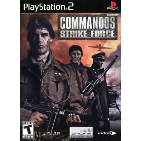 کاور بازی Commandos Strike Force برای PS2