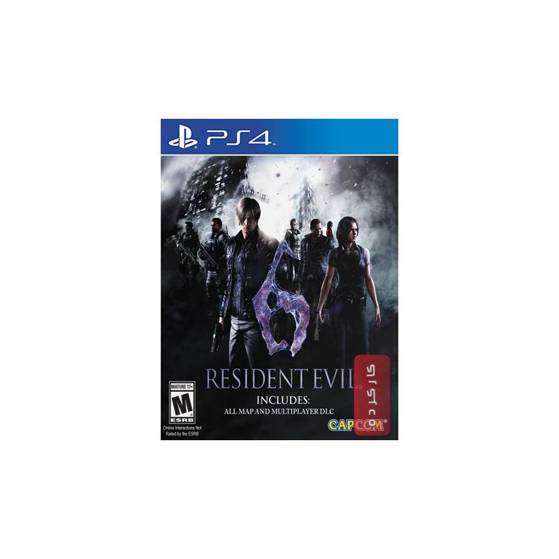 کاور بازی Resident Evil 6 نسخه Ps4