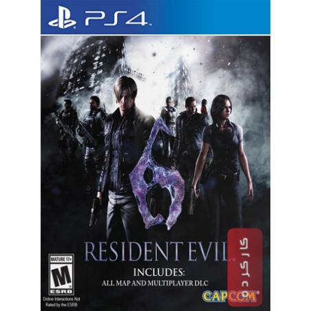 کاور بازی Resident Evil 6 نسخه Ps4