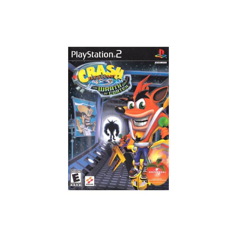 کاور بازی Crash Bandicoot The Wrath of Cortex برای PS2