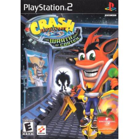 کاور بازی Crash Bandicoot The Wrath of Cortex برای PS2