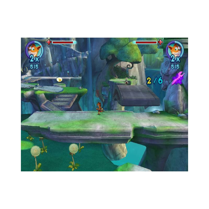 اسکرین شات(تصویر گیم پلی) بازی Crash Mind over Mutant برای Ps2