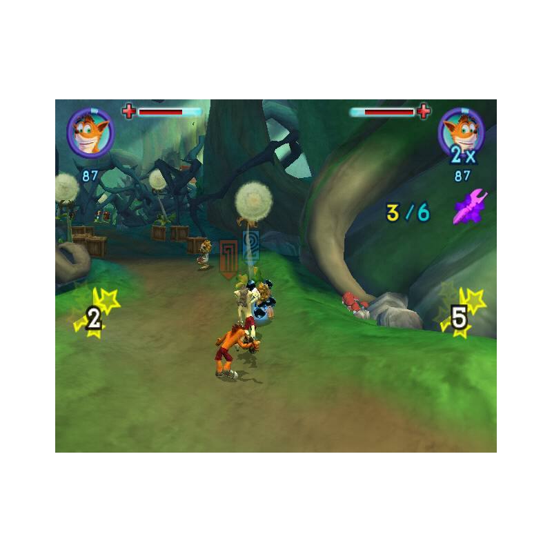 اسکرین شات(تصویر گیم پلی) بازی Crash Mind over Mutant برای Ps2