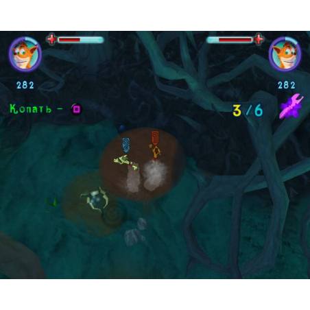 اسکرین شات(تصویر گیم پلی) بازی Crash Mind over Mutant برای Ps2