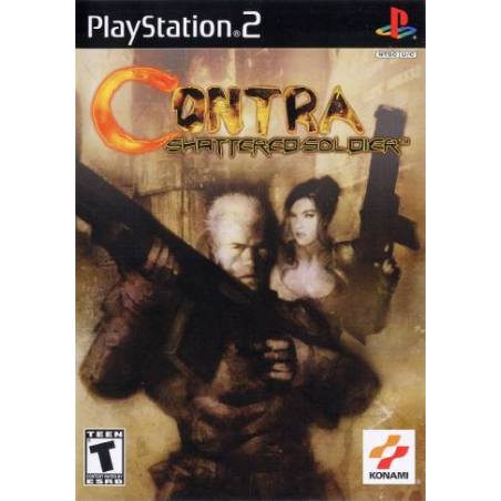 کاور بازی Contra Shattered Soldier برای PS2