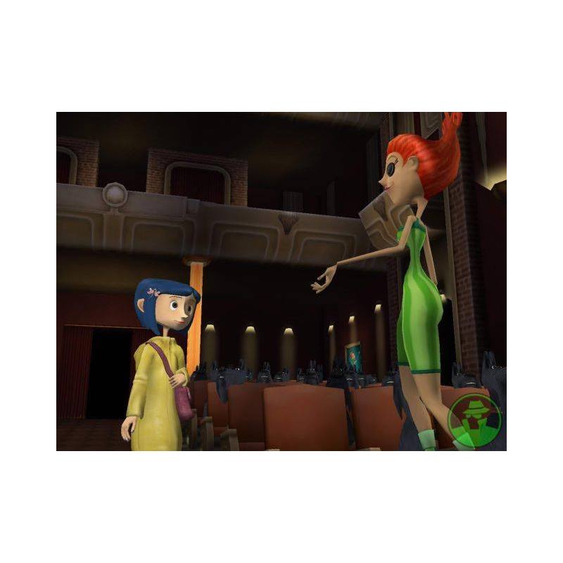 اسکرین شات(تصویر گیم پلی) بازی Coraline برای PS2