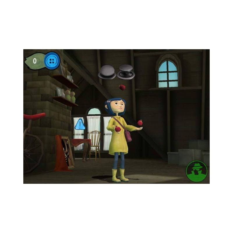 اسکرین شات(تصویر گیم پلی) بازی Coraline برای PS2