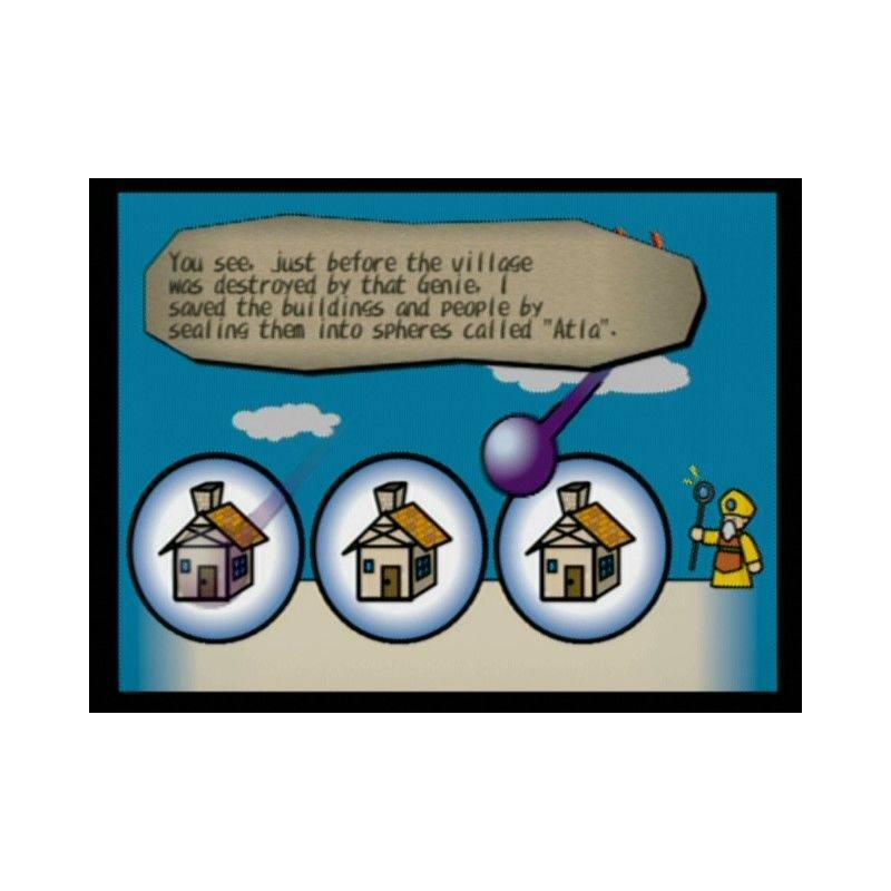 اسکرین شات(تصویر گیم پلی) بازی Dark Cloud برای PS2