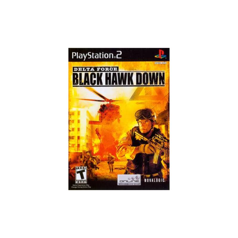 کاور بازی Delta Force Black Hawk Down برای PS2