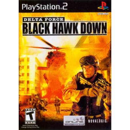 کاور بازی Delta Force Black Hawk Down برای PS2