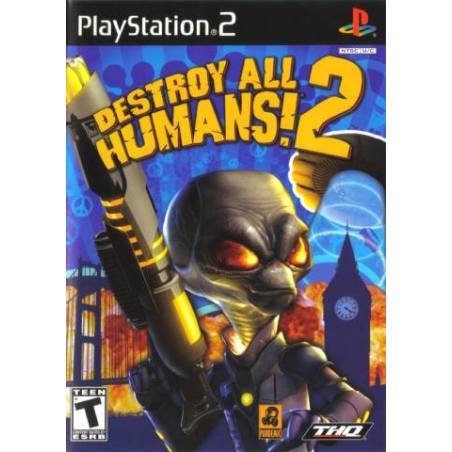 کاور بازی Destroy All Humans! 2 برای Ps2