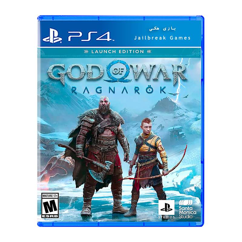 کاور بازی God Of War Ragnarök نسخه PS4 جیلبریک