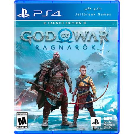 کاور بازی God Of War Ragnarök نسخه PS4 جیلبریک