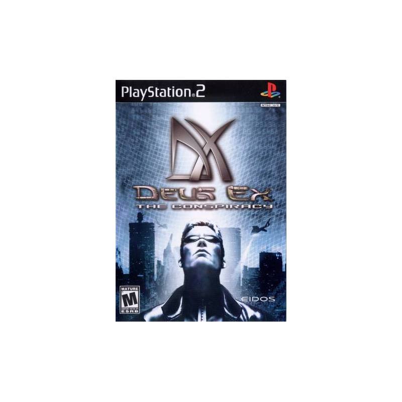کاور بازی Deus Ex The Conspiracy برای PS2