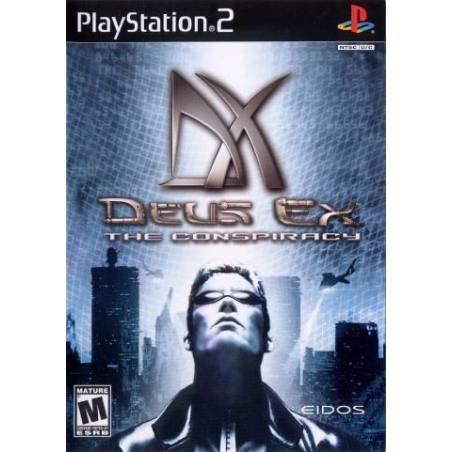 کاور بازی Deus Ex The Conspiracy برای PS2